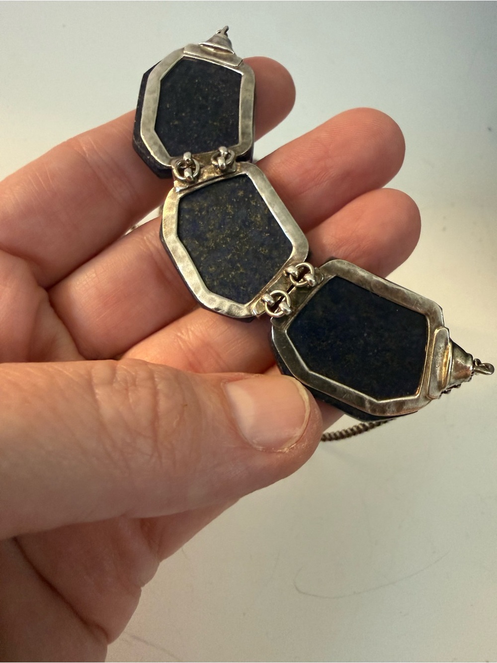 Silpada Blue Grotto Lapis Lazuli 925 Necklace - Picture 5 of 7